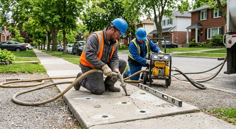 Sidewalk Releveling