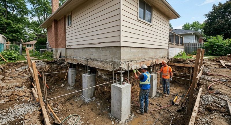 Basement Underpinning in Sarasota, FL